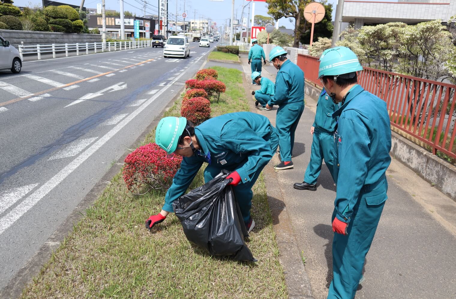 環境美化活動 日々の感謝をカタチに