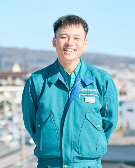 ( 06 )求職者へのメッセージ 最初はできなくても大丈夫。安心して学び、成長できる環境があります。
