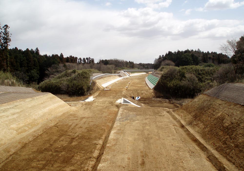 圏央道牛久市桂〜江戸崎町月出里地区道路改良
