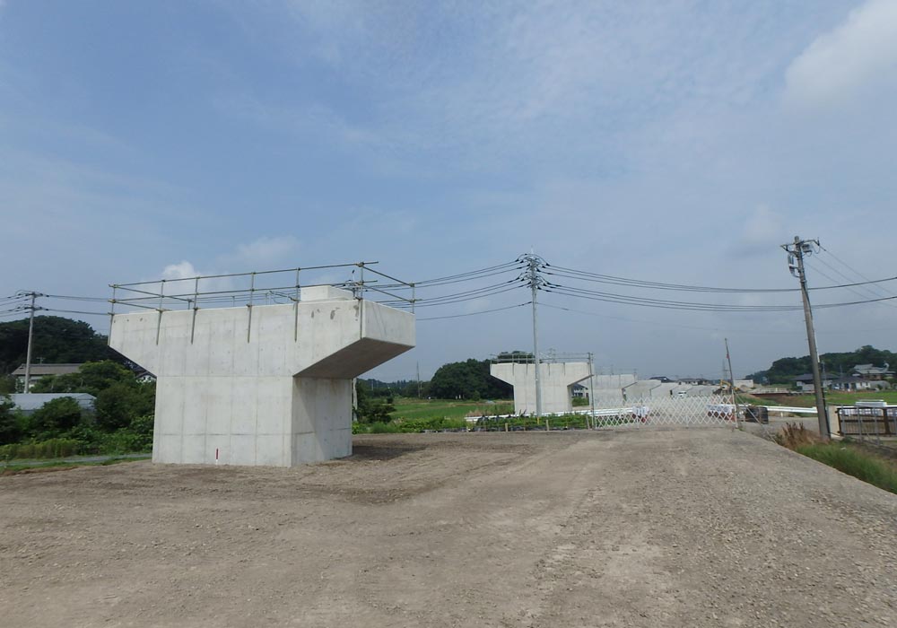 圏央道飯沼川高架橋（下部工）