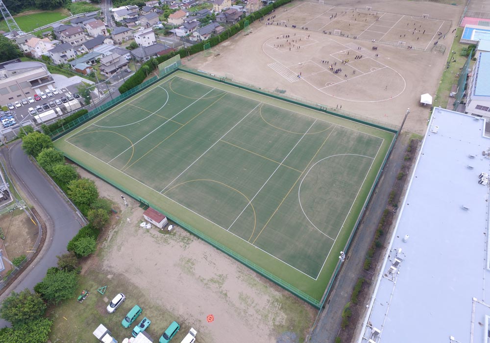 茨城県立東海高等学校ホッケー場改修