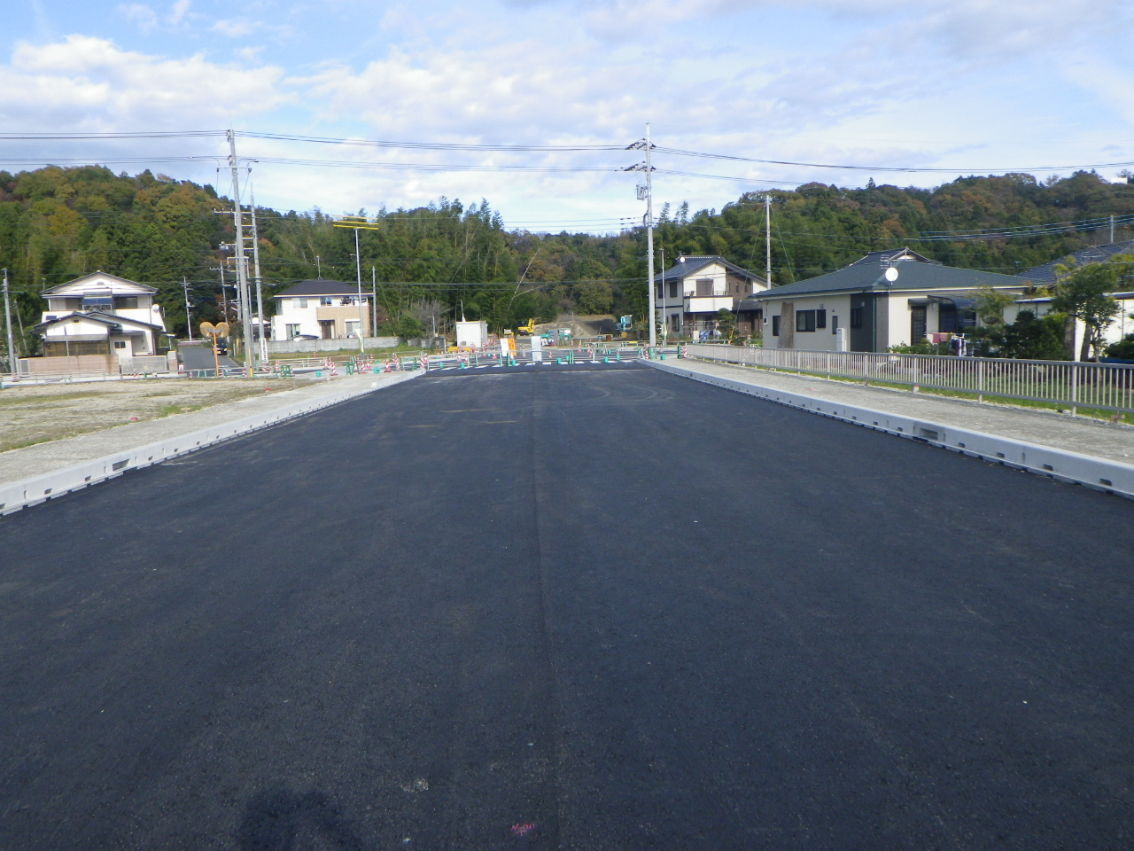 高萩塙線道路改良舗装