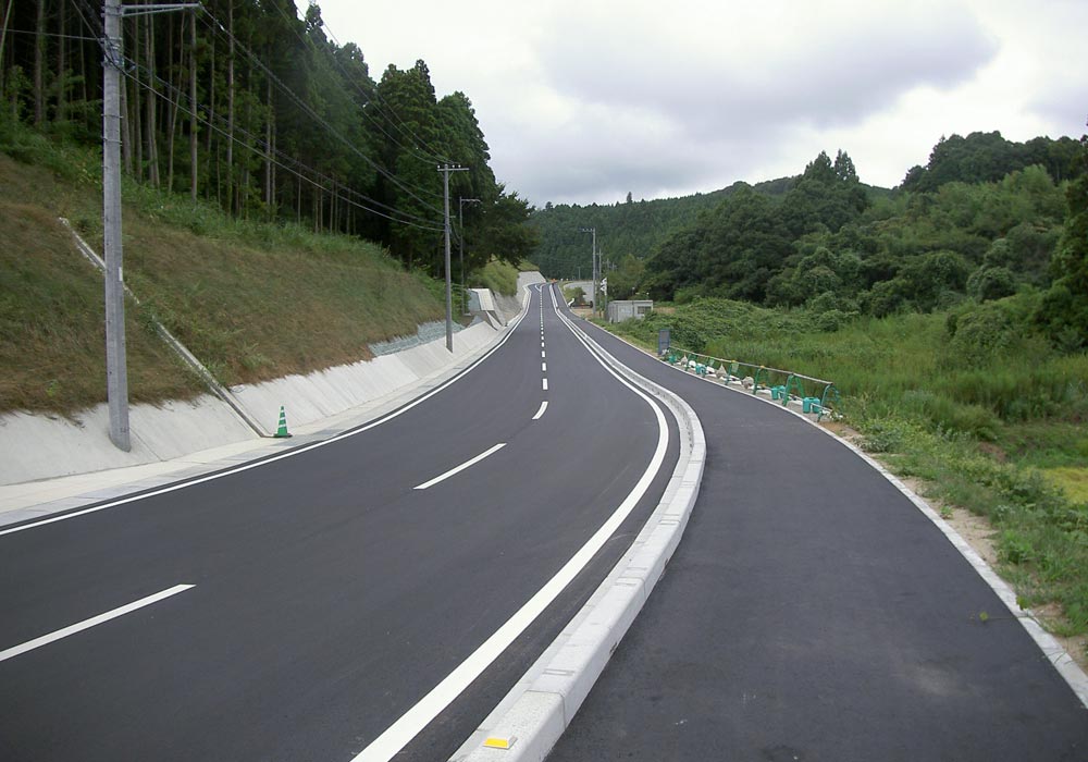 屋敷前・風早線道路改築