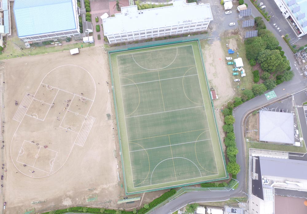 茨城県立東海高等学校ホッケー場改修