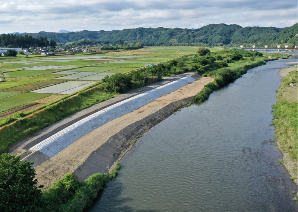 久慈川花房町地区外堤防災害復旧