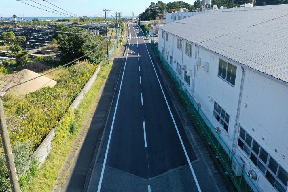 国道461号線舗装