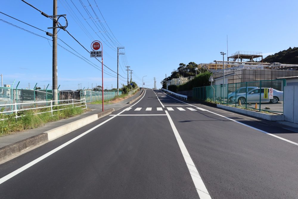 国道461号線舗装