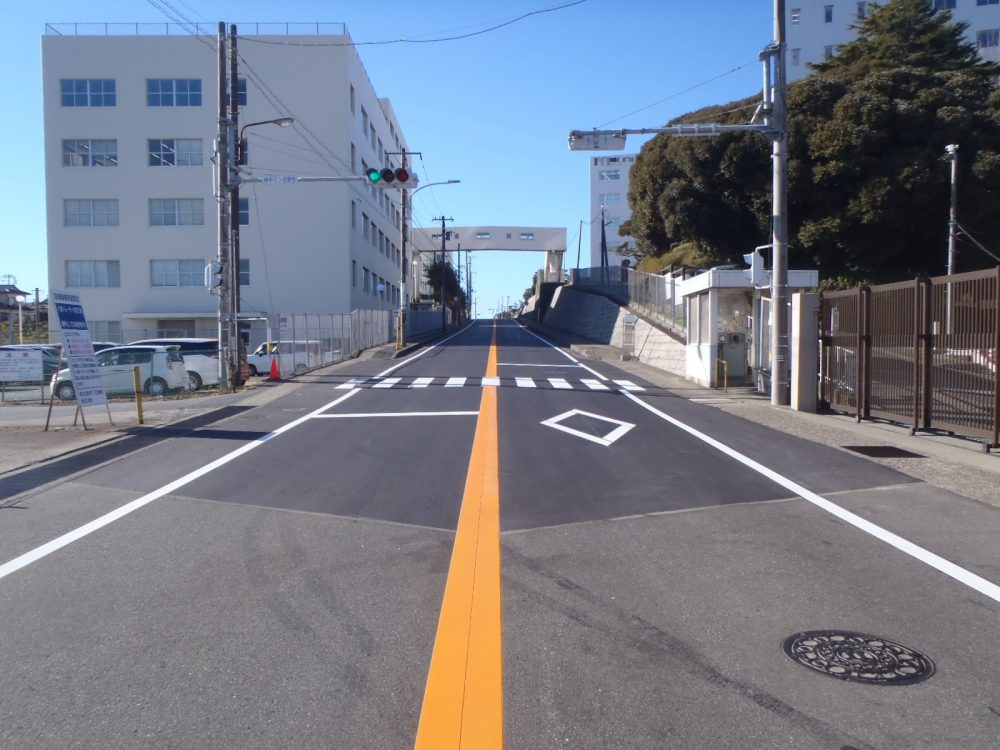 市道3219号線舗装