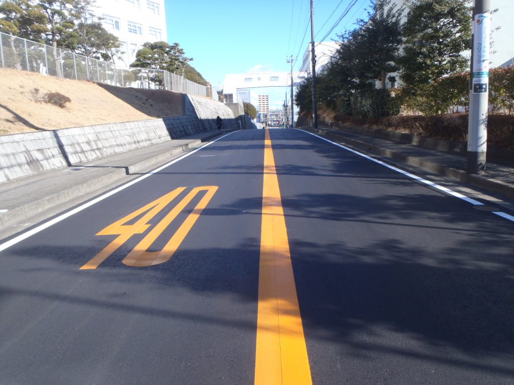 市道3219号線舗装