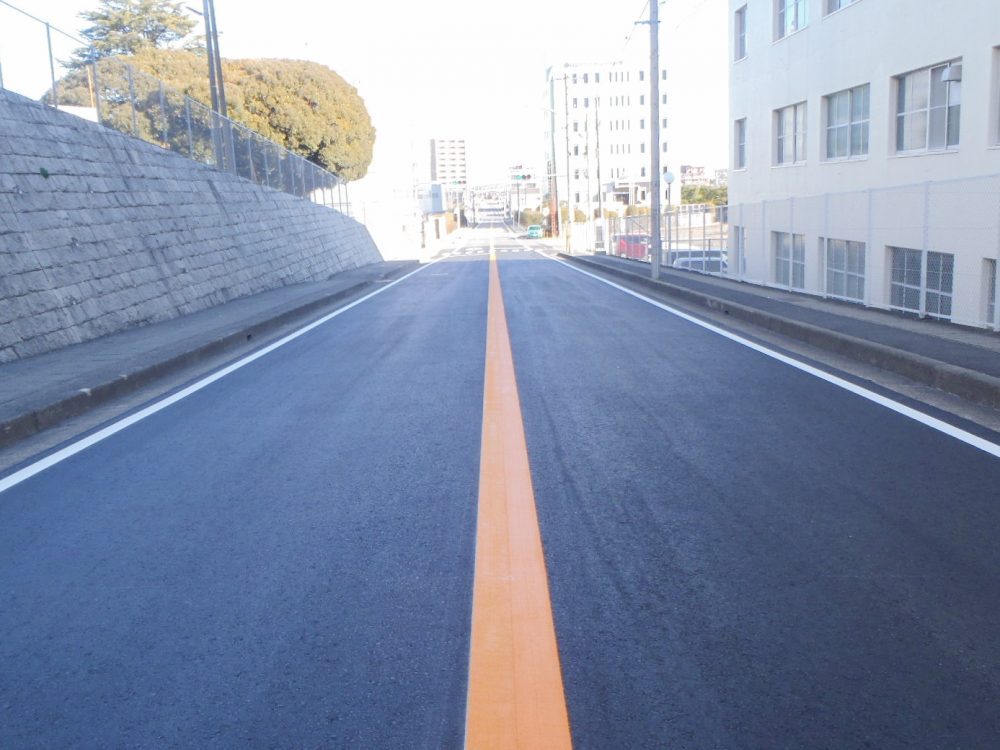 市道3219号線舗装