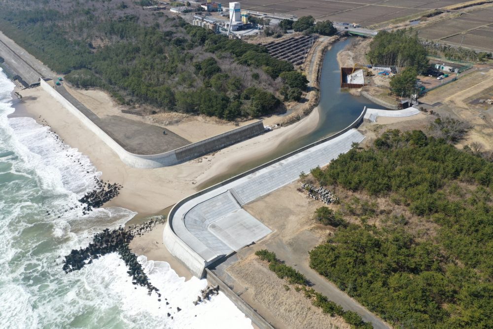 小石川河川改修 ①
