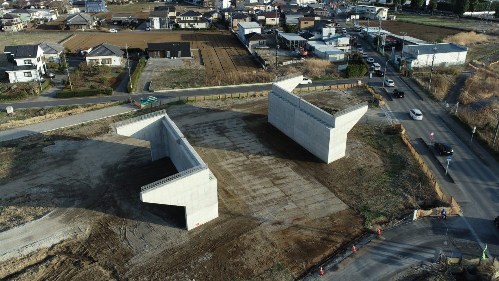 国道6号牛久土浦BP地区跨道橋（下部工）