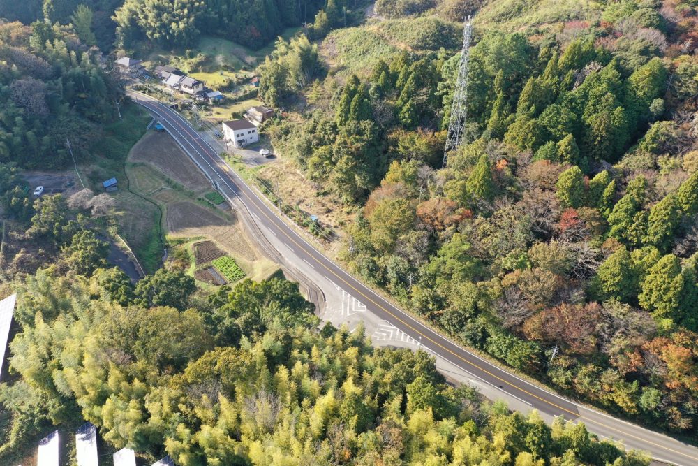 県道 日立いわき線舗装