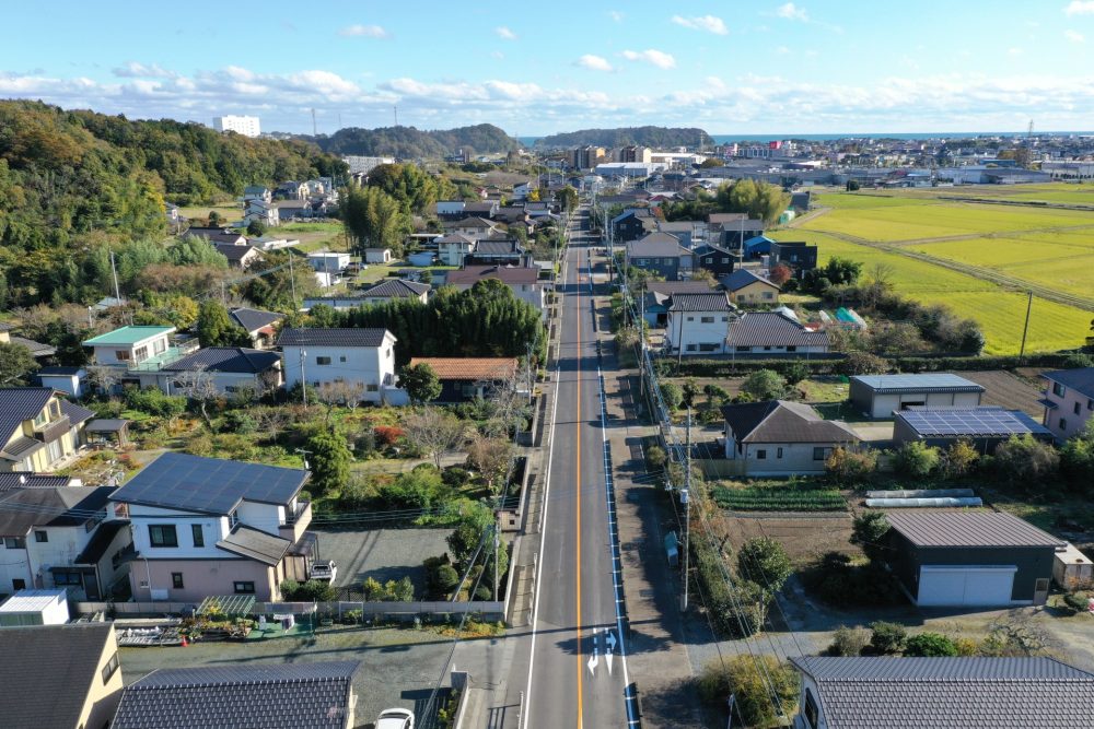 市道1661号線道路舗装