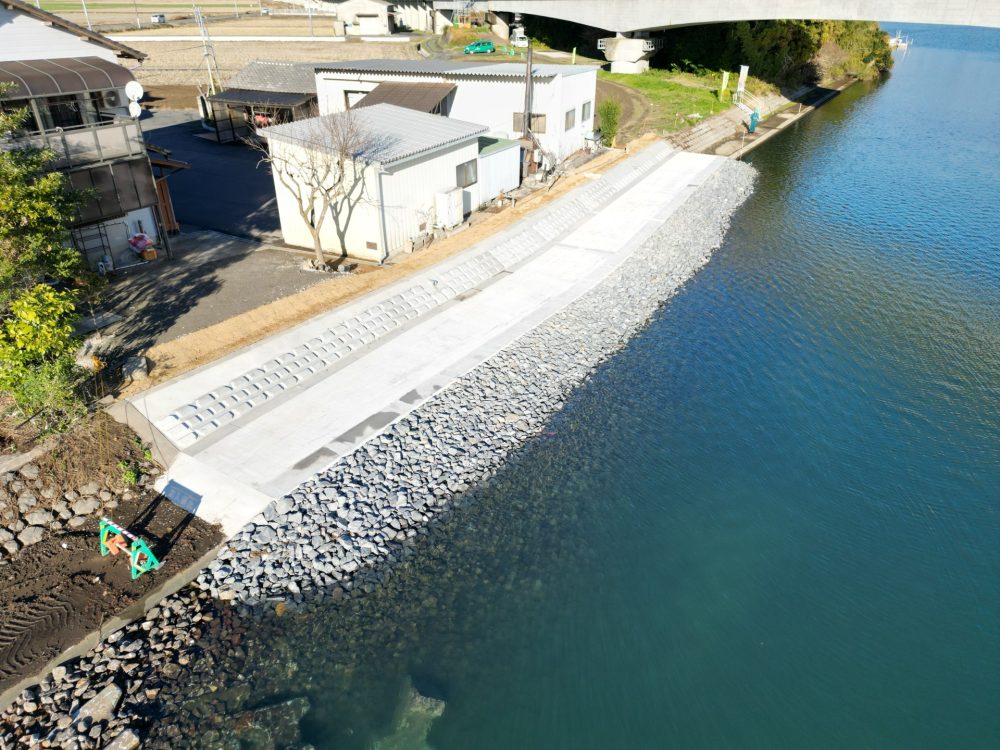 涸沼川平戸町地区外低水護岸災害復旧