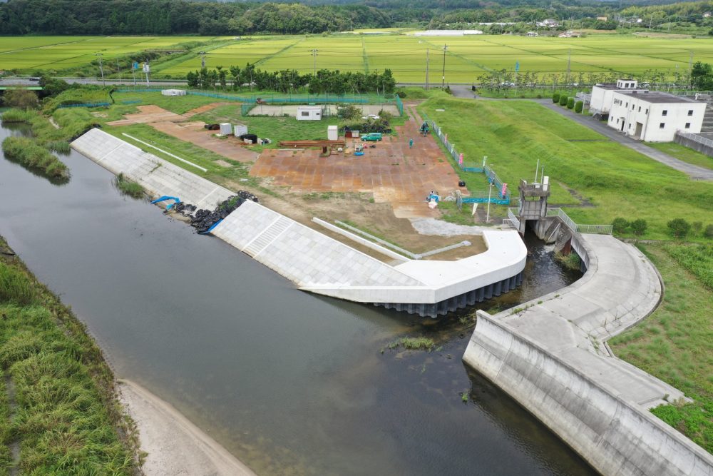 小石川河川改修 ②